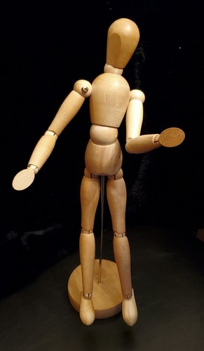 Jointed poseable artist model - poseable,