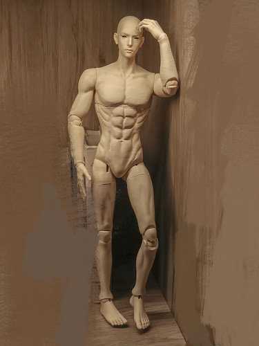 Male bjd figure printed - bjd,