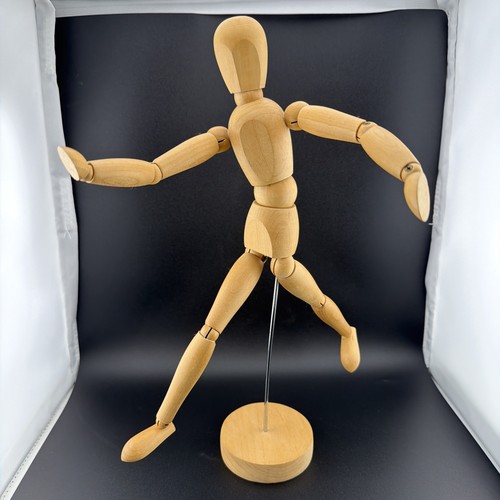 Wood poseable art mannequin - poseable,
