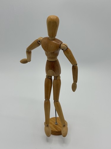 Wood poseable art - art, mannequin
